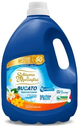 SCHIUMA DI MARSIGLIA LAVATRICE 3LT 50LAV ARANCIO E NARCISO
