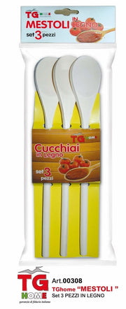 TGHOME SET CUCCHIAI LEGNO 3PZ