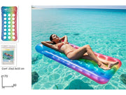 MATERASSINO 21 BUCHI MULTICOLOR 170X80CM