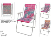 SEDIA RELAX IN POLIESTERE 600D ST FANTASIA PALME 2COL