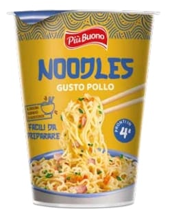 PIU BUONO NOODLES POLLO 65G