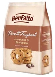 BEN FATTO BISCOTTI FRAGRANTI GOCCE CIOCCOLATO 200G