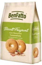 BEN FATTO BISCOTTI FRAGRANTI NOCCIOLA CARAMELLATA 200G