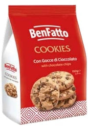 BEN FATTO BISCOTTI COOKIES CON GOCCE CIOCCOLATO 150G