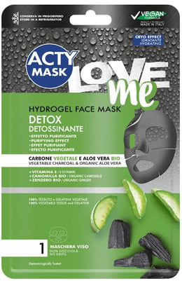 ACTY MASK MASCHERA LOVE ME CARBONE