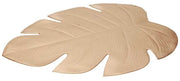 TOVAGLIETTA RETTANGOLARE 48X38CM PLACEMAT FOGLIA ORO