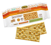 CRICH CRACKERS CEREALI E SESAMO T8 250G