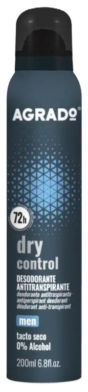 AGRADO DEO SPRAY DRY CONTROL MEN 200ML