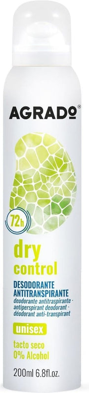 AGRADO DEO SPRAY DRY CONTROL UNISEX 200ML