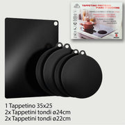 SET 5 TAPPETINI PROTEGGI PIANI