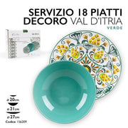 CASAMILANO PIATTI 18PZ VAL D'ITRIA VERDE