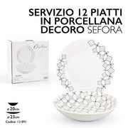 CASAMILANO SET 12 PIATTI SEFORA
