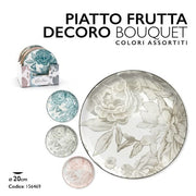 CASAMILANO BOUQUET PIATTO FRUTTA D.20