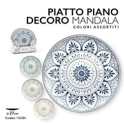 CASAMILANO MANDALA PIATTO PIANO D.27