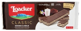 LOACKER WAFER CACAO E LATTE 135G