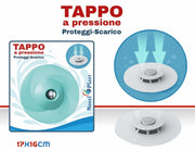 TAPPO A PRESSIONE PROTEGGISCARICO