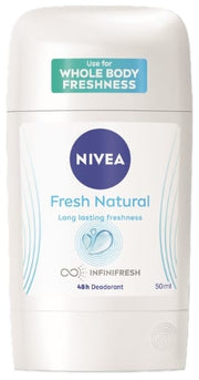 NIVEA DEO STICK 50ML FRESH NATURAL
