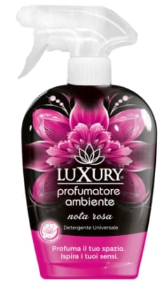 LUXURY PROFUMO AMBIENTE 750ML NOTA ROSA