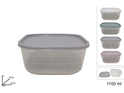 CONTENITORI PLASTICA QUADR 1100ML 61066 2ESSE