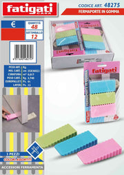 FERMAPORTE IN GOMMA 3PZ