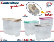 CONTENITORE GRADUATO 1LT INTERNATIONAL