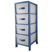 BELLI E FORTI CASSETTIERA SLIM BLU AVION