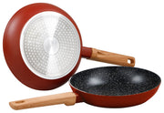 DIMO PADELLE INDUZIONE CM.24+CM.28 WARM RED