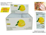SALVIETTINE MONOUSO RINFRESCANTI AL LIMONE BOX 50PZ