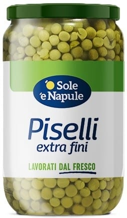 O' SOLE E' NAPULE PISELLI EXTRA FINI VETRO 690G