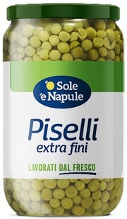 O' SOLE E' NAPULE PISELLI EXTRA FINI VETRO 690G