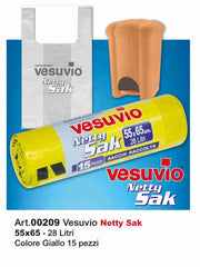 VESUVIO NETTY SAK  55X65 15PZ LIMONE