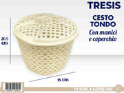 CESTINO C/COPERCHIO+MANICI 453 TRESIS
