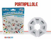 PORTAPILLOLE SETTIMANALE 10847