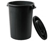 BIDONE NERO 100LT C/C