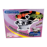 PASSAVERDURA CM.24 INOX 18/10