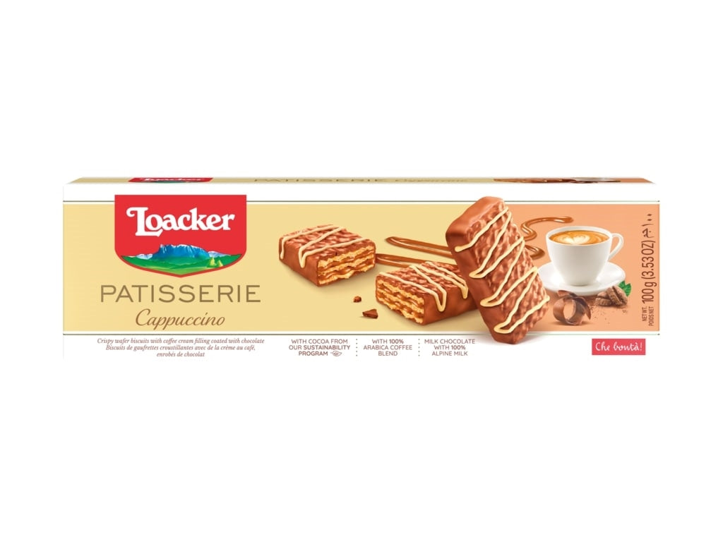 LOACKER PATISSERIE CAPPUCCINO 100G