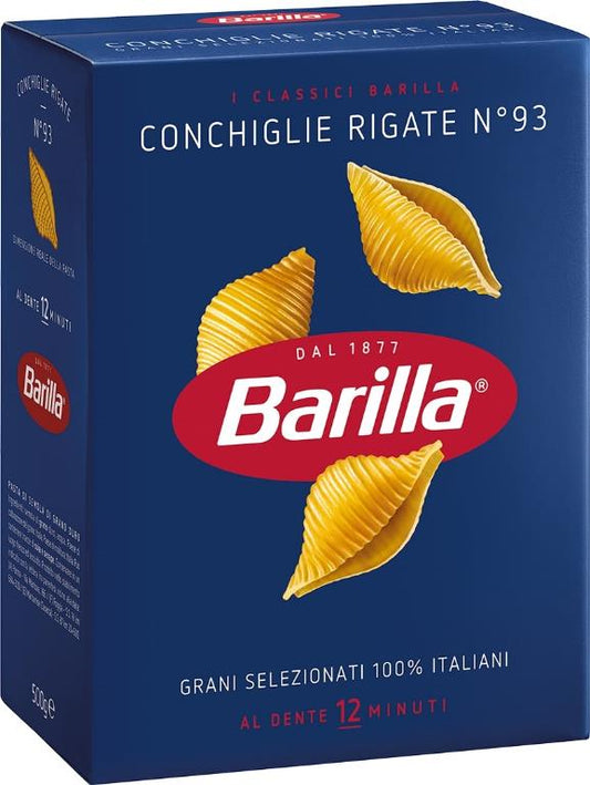 BARILLA CONCHIGLIE RIGATE 500G