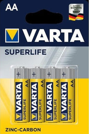 VARTA STILO ZINCO CARBONE 4 PZ
