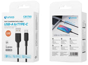 UNI CAVO DI RICARICA TYPE C 1M CB1750