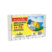 MOVIDA PINZE BUCATO 10 PZ BIANCO