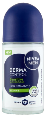 NIVEA DEO ROLL-ON 50ML DERMA CONTROL SENSITIVE
