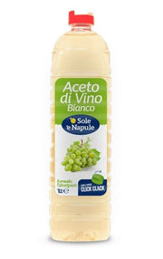 O' SOLE E' NAPULE ACETO DI VINO BIANCO 1LT