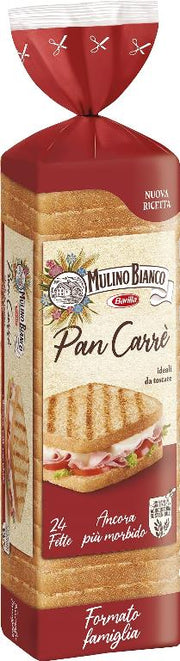 MULINO BIANCO PAN CARRE T24 430G