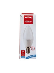 PEGASO LAMP.LED CANDELA 5W E14 6000K