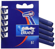 GILLETTE BLUE II 5 PZ LAME CROMATE