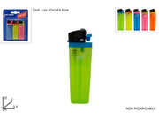 ACCENDINI SET 3PZ TRASPARENTE FLUO 2ESSE