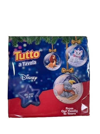 TUTTO TOVAGLIOLI 38X38 ROSSI DISNEY