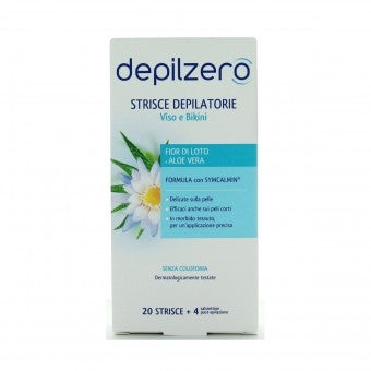 DEPILZERO STRISCE ASCELLE/INGUINE 20PZ