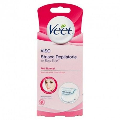 VEET STRISCE DEPIL.VISO 16PZ P.NORMALI