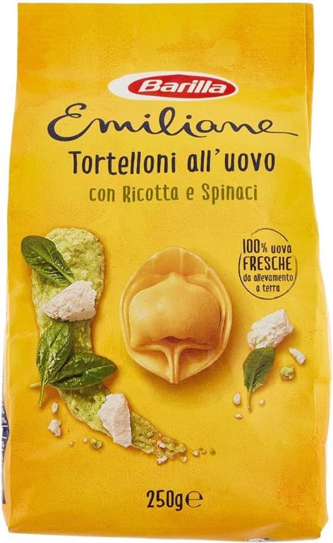 BARILLA TORTELLONI RICOTTA E SPINACI 250G